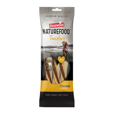Naturefood Twisters Chicken - Large 3 pc 210g