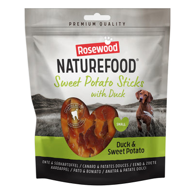 Naturefood Duck Wrapped Sweet Potato Sticks Value Pack 320g