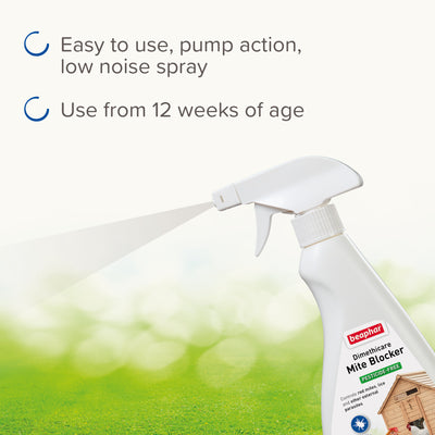 Beaphar DIMETHIcare Mite Blocker for Chickens & Aviary Birds 500ml