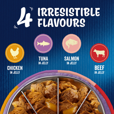 Felix Kitten As Good As It Looks Mixed Variety Beef 40x85g