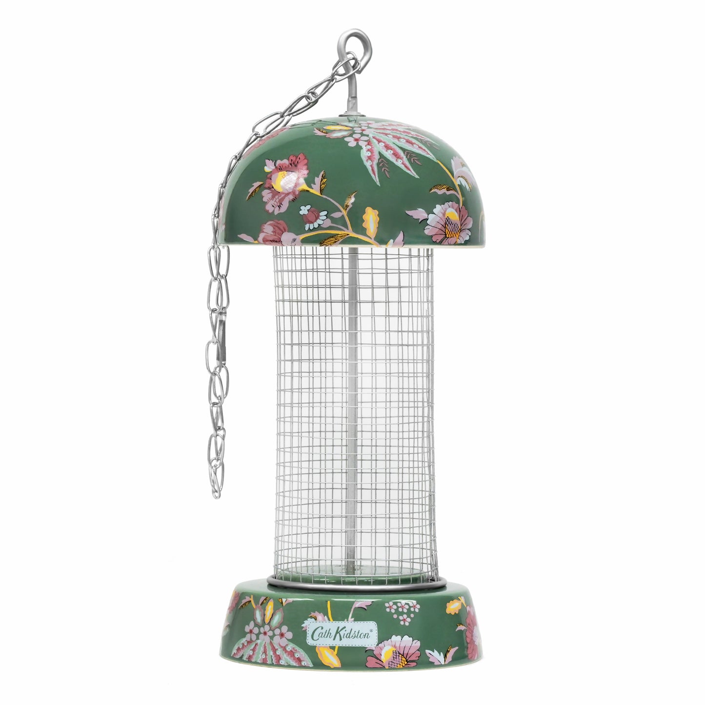 Cath Kidston Green Floral Peanut Feeder