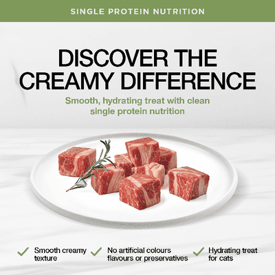 Real Simplicity Creamy Protein Treats Grass Fed Lamb 4x12g