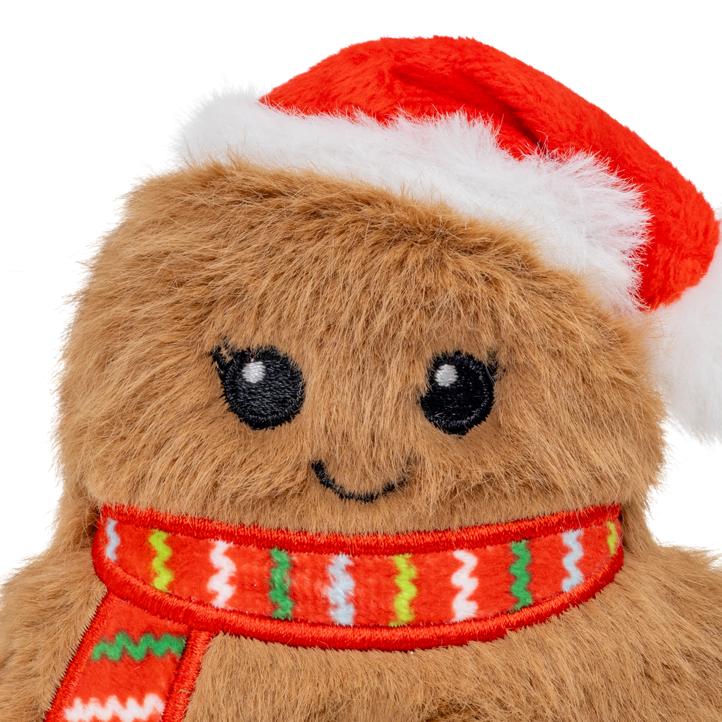KONG Holiday Snuzzles Mini Santa Gingerbread Extra Small