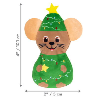 KONG Holiday Refillables Mouse