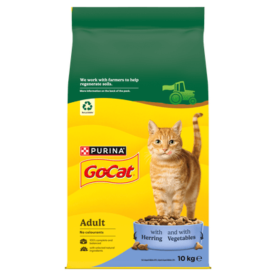 GO-CAT Adult Herring&Vegetable 10kg
