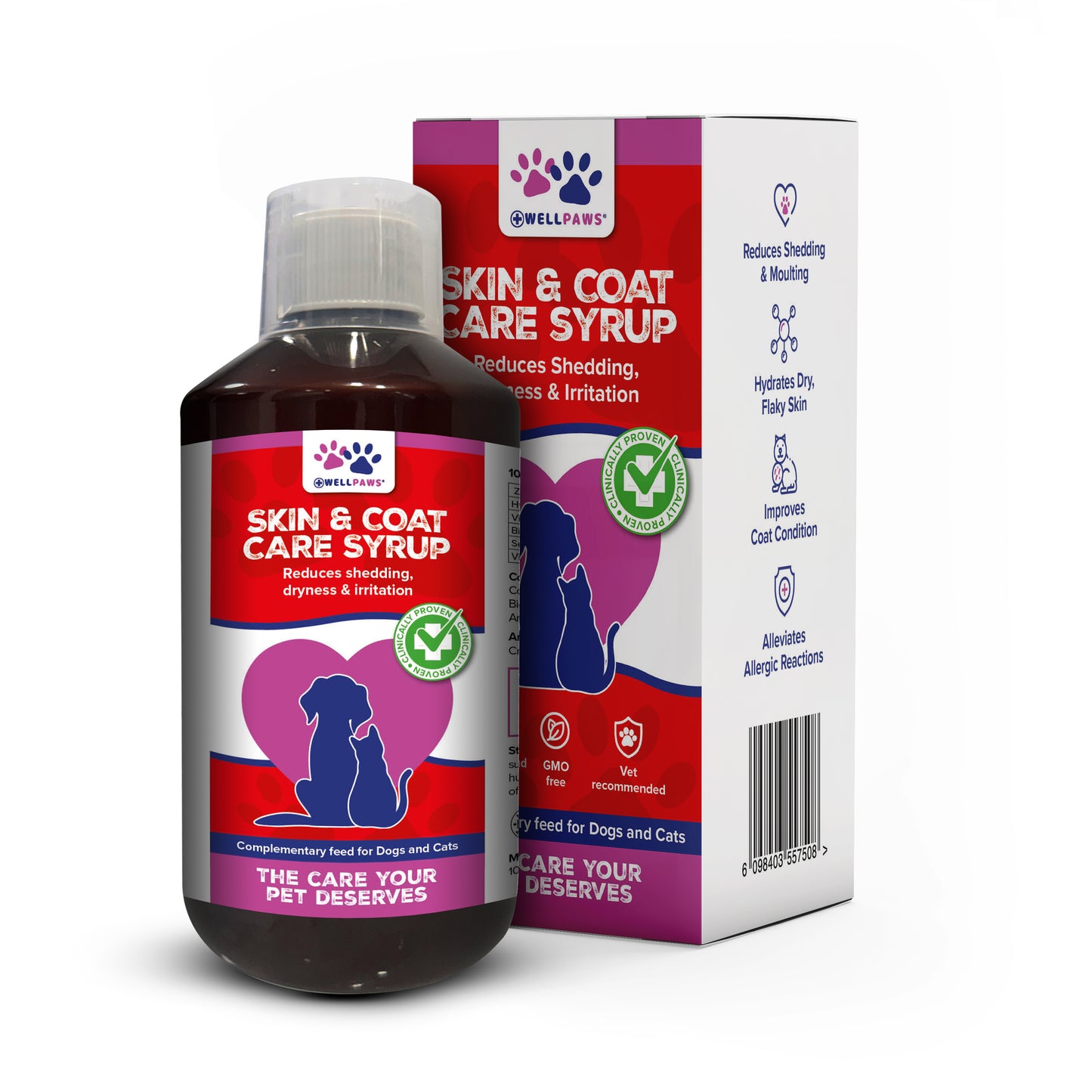 WellPaws Skin & Coat Care Syrup 300ml