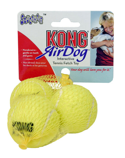 KONG Squeakair Tennis Balls Xtra Small 3pack