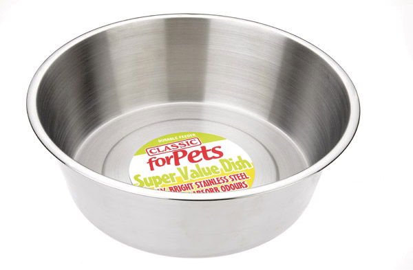 Classic Super Value S/Steel Dish 9500ml (360mm Dia)