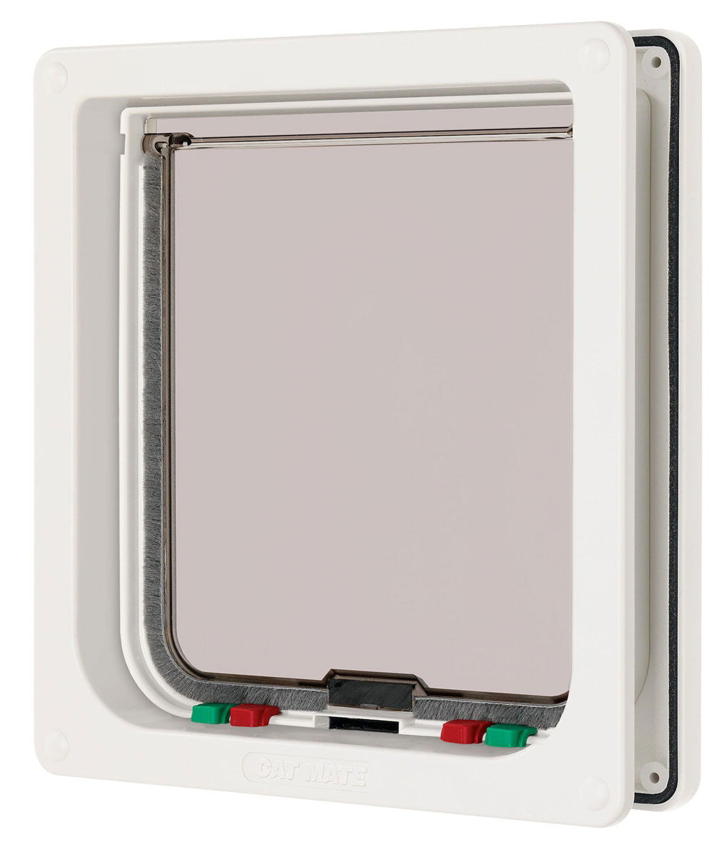 Cat Flap White Large 21x22.7cm
