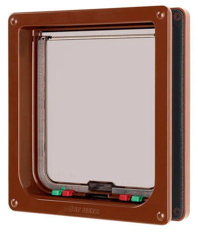 Cat Flap Brown Large 21x22.7cm