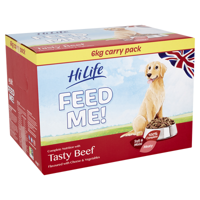 Hilife Complete Moist Mince Dog Beef & Cheese 6kg