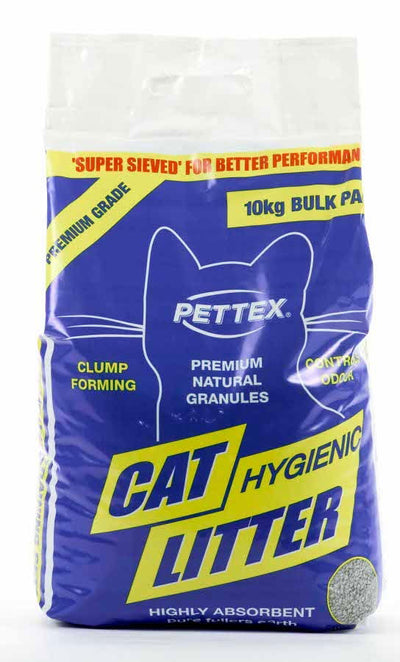 Pettex Premium Grey Cat Litter Granules 10kg