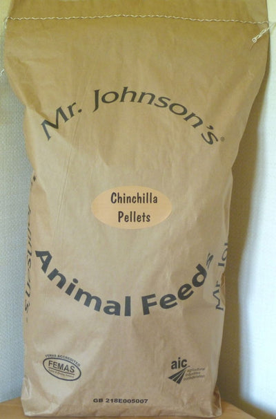 Mr Johnson's  Chinchilla & Degu pellets 20kg