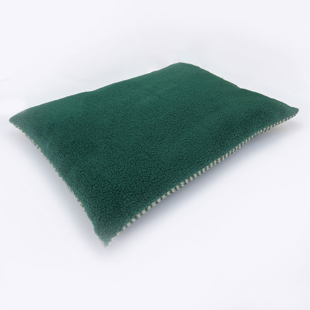 Fleece Green Herringbone Deep Duvet Medium