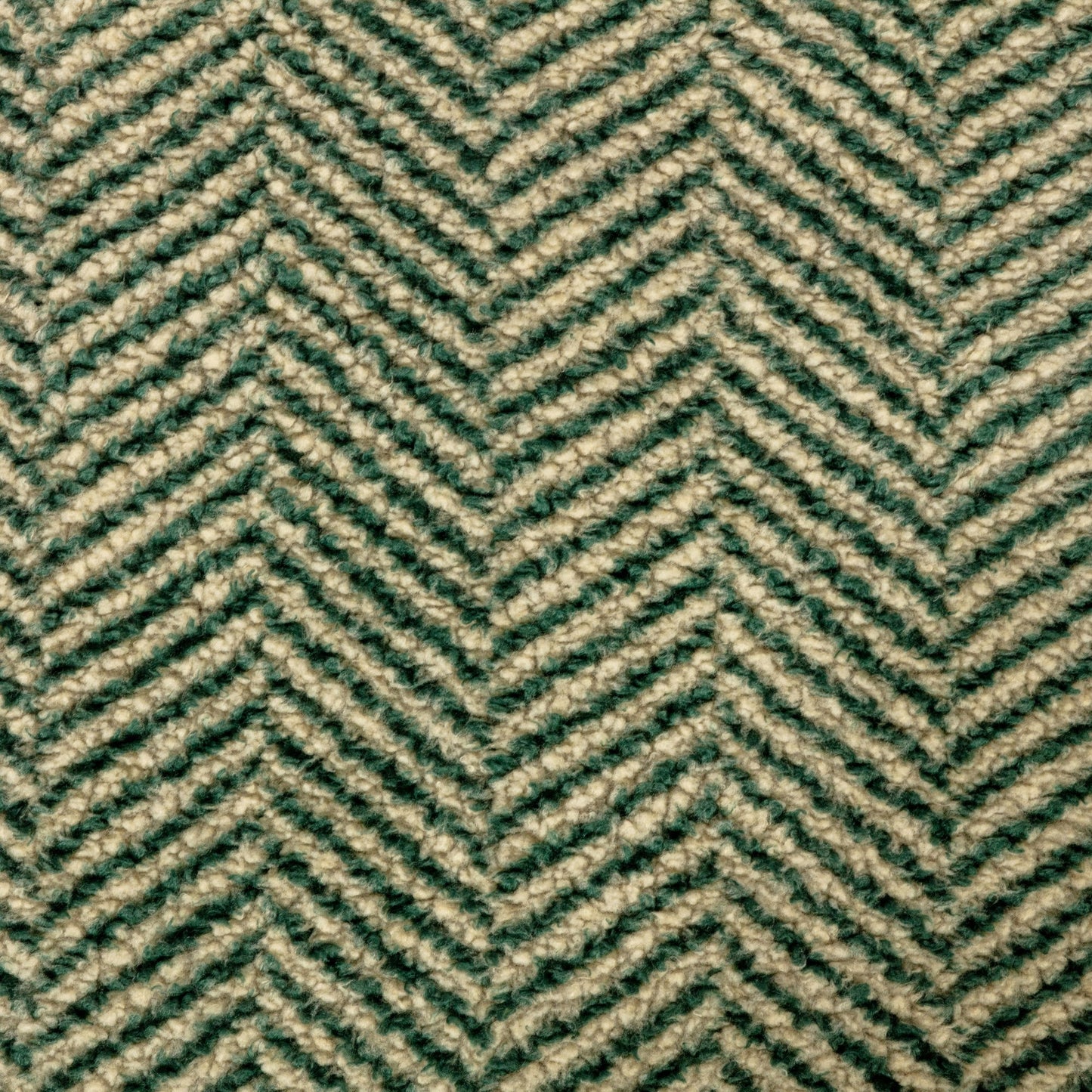 Fleece Green Herringbone Deep Duvet Medium