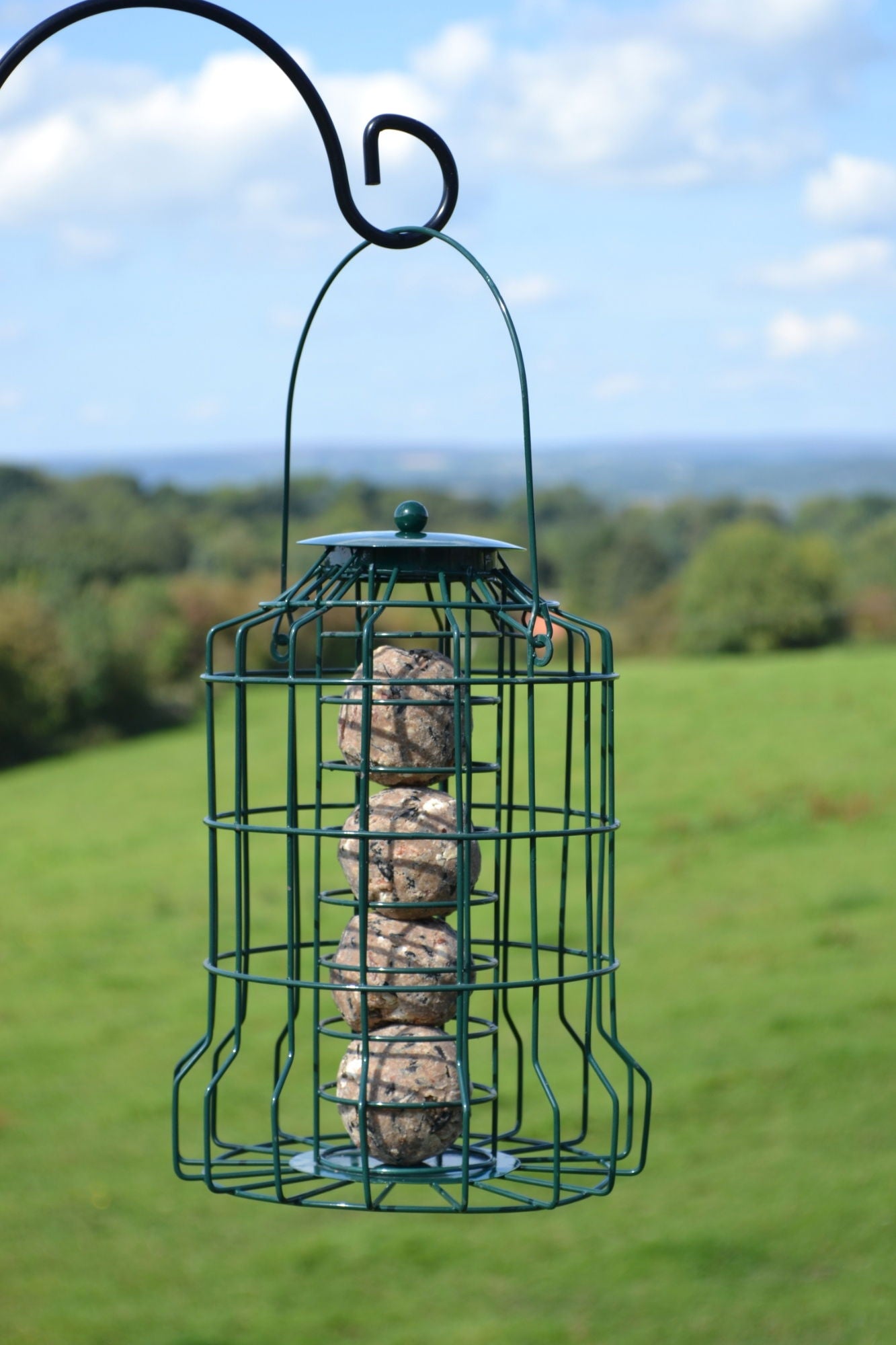 Supa Caged Fat Ball Feeder 25cm (10 Inch)