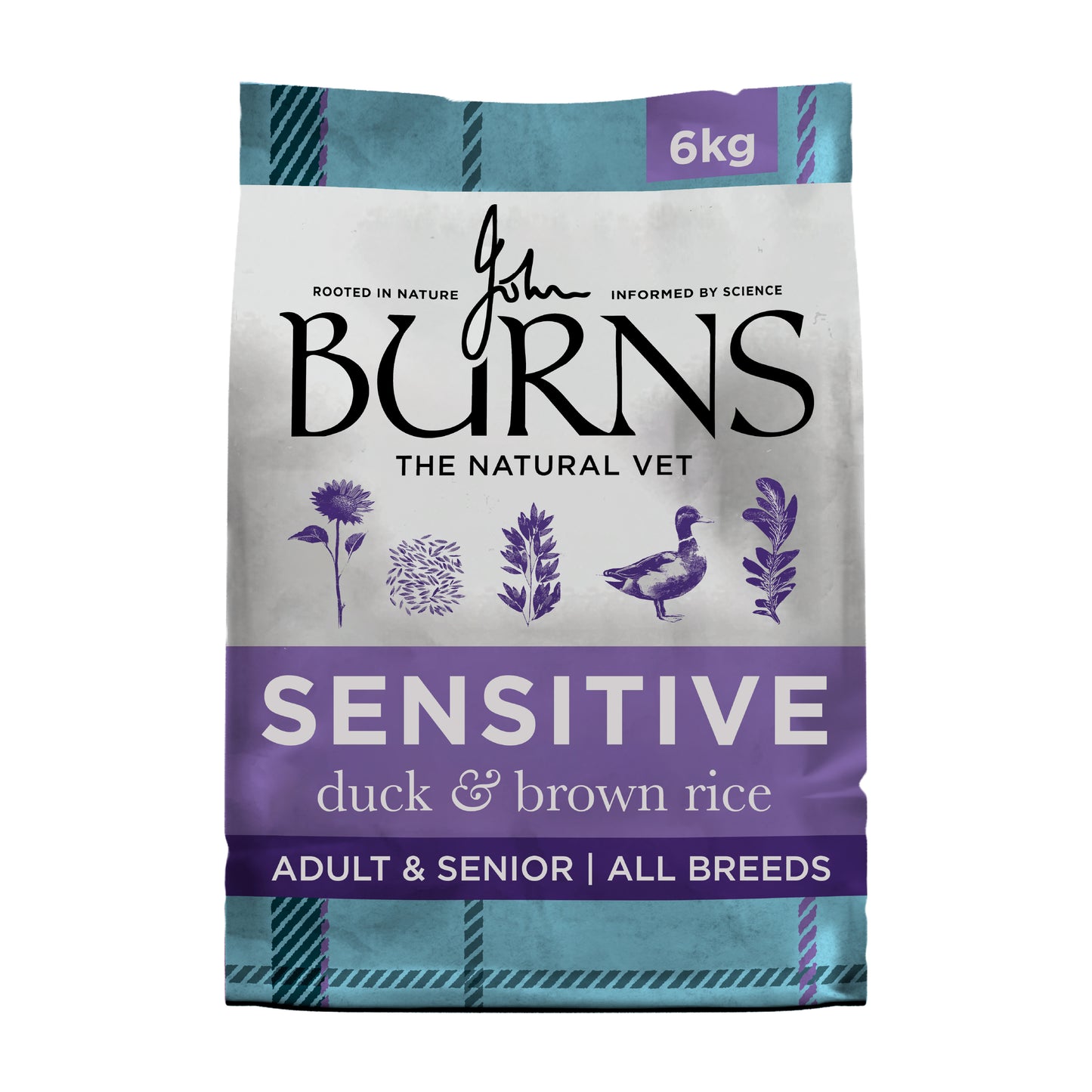 Burns Sensitive Duck & Brown Rice 6kg