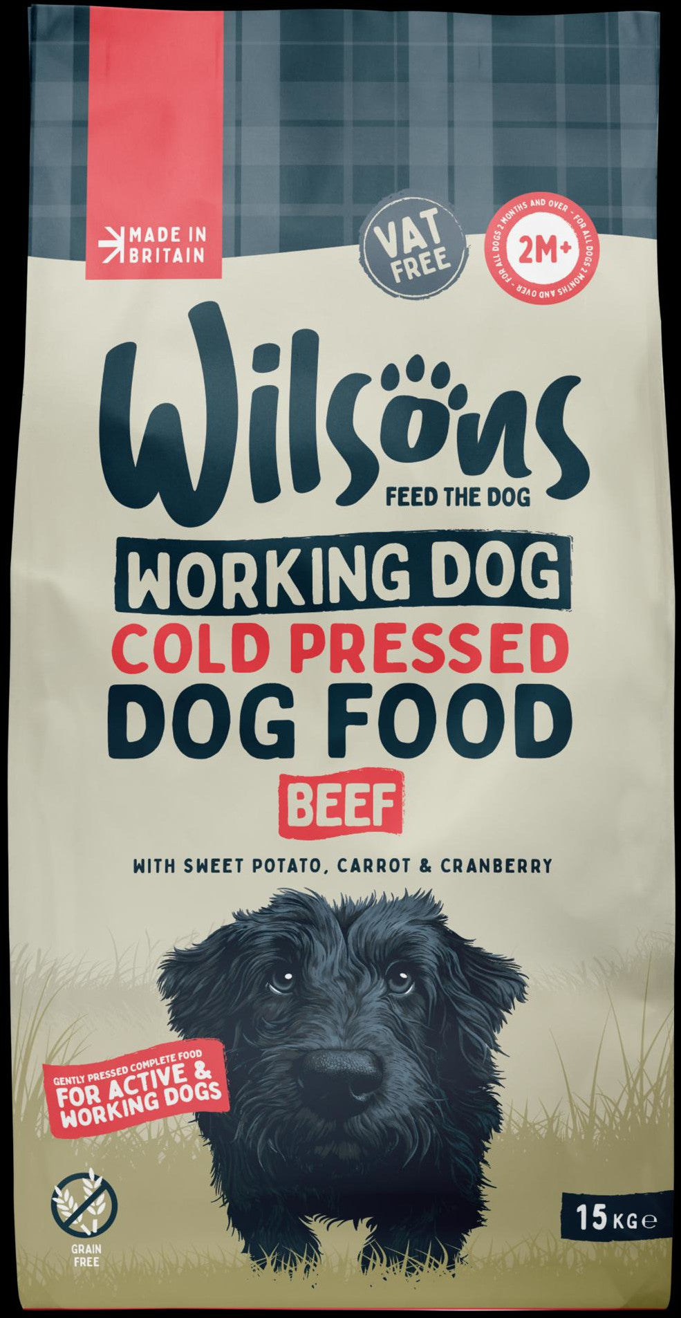 Wilsons Working Dog Beef Dry 15kg