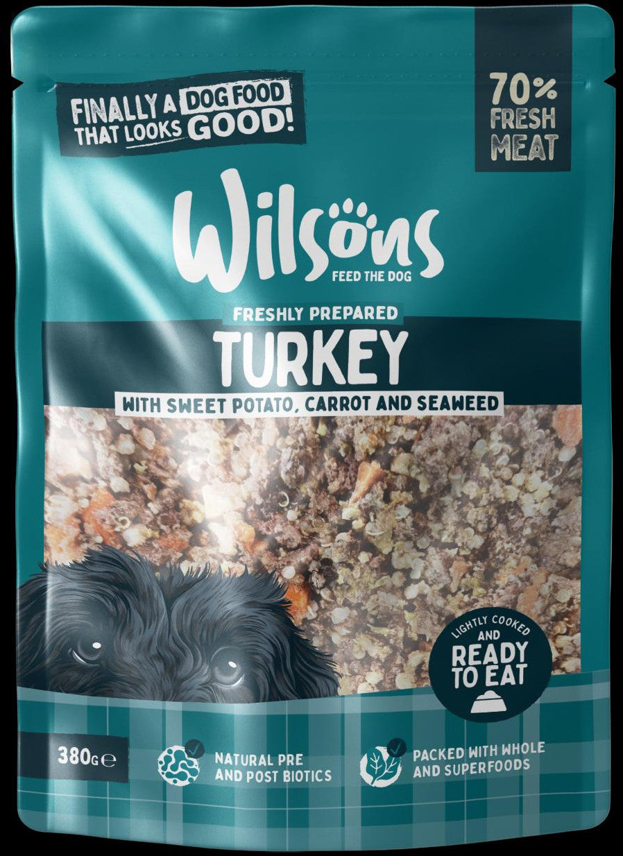 Wilsons Fresh Turkey Wet Pouch 380g