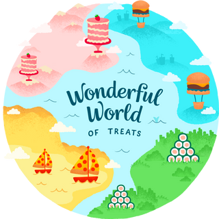 Wonderfull World of Treats logo