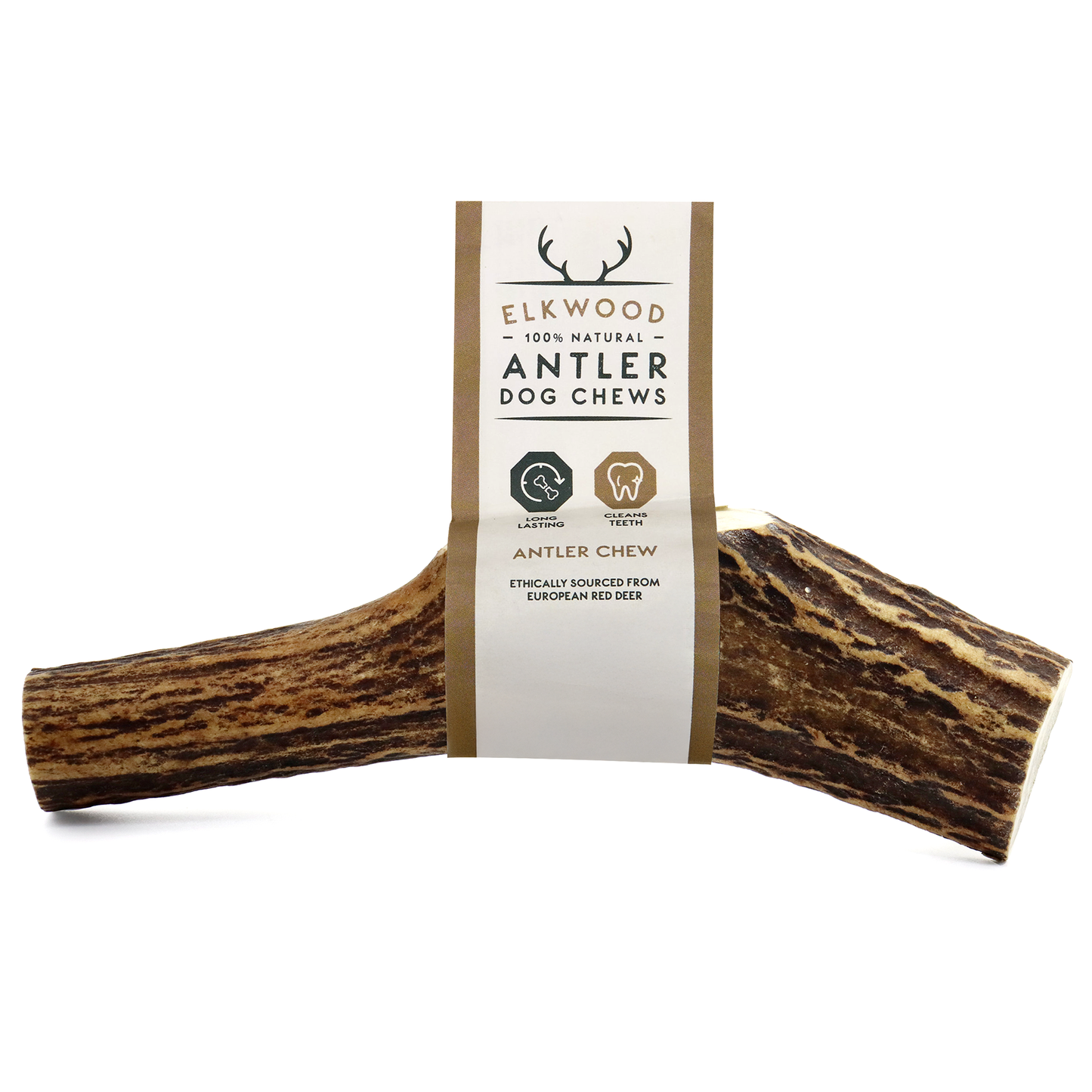 Elkwood 100% Natural Antler Chew Large