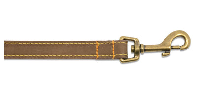 Timberwolf Leather Lead Sable 19mm X1m