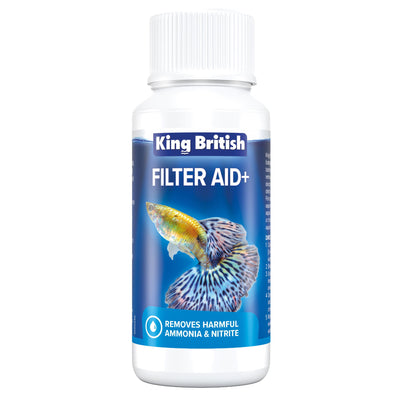 King British Aquarium Filter Aid + 100ml