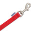 Viva Nylon Padded Snap Lead Red 25mm X1m
