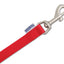 Viva Nylon Padded Snap Lead Red 19mm X1m