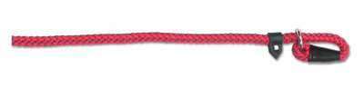 Viva Nylon Rope Slip Lead Red 12mm x1.2m