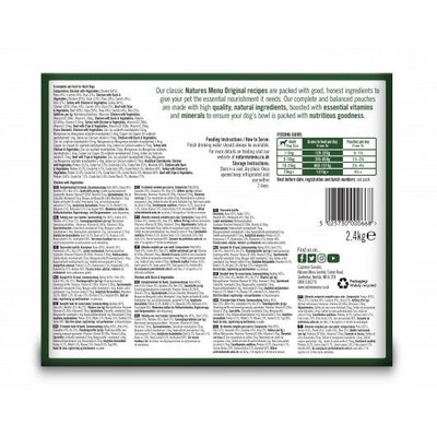 Natures Menu Dog Adult Pouch Multipack 8x300g