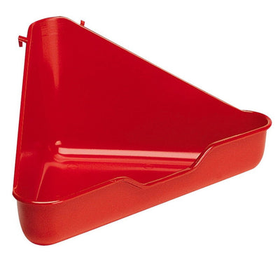L370 Corner Toilet For Small Animals Asstd 27x27x17cm