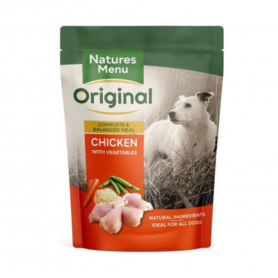 Natures Menu Dog Adult Pouch Chicken With Veg & Rice 300g