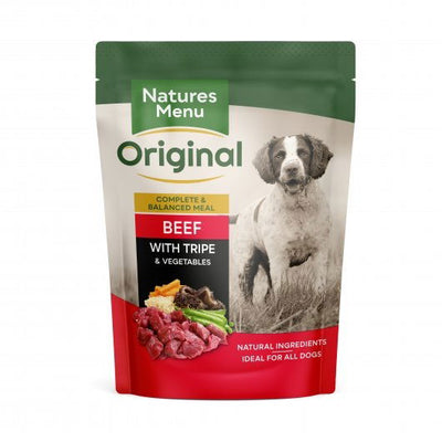 Natures Menu Dog Adult Pouch Original Beef & Tripe 300g