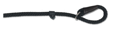 Viva Nylon Rope Slip Lead Black 12mm x1.5m