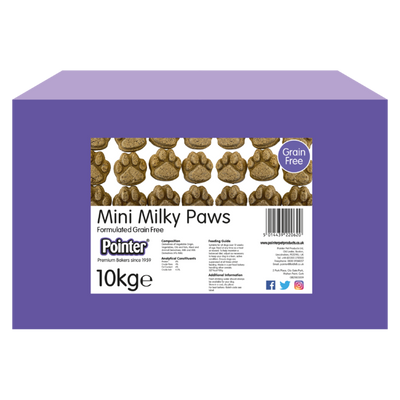 Pointer Grain Free Mini Milky Paws10kg