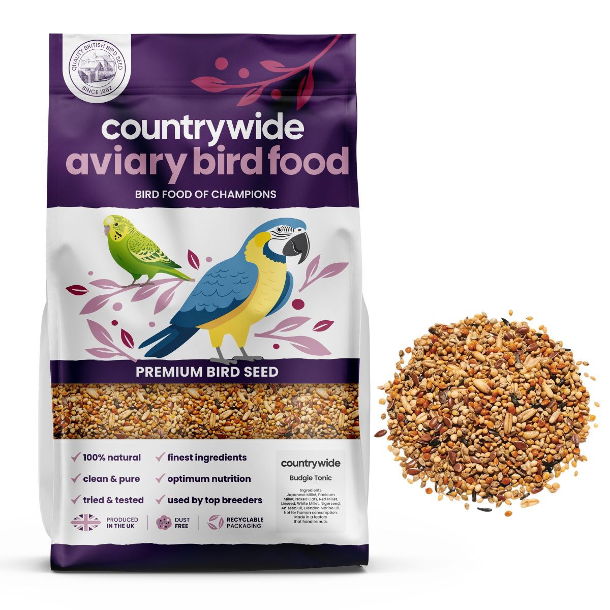 Countrywide Budgie Tonic 15kg