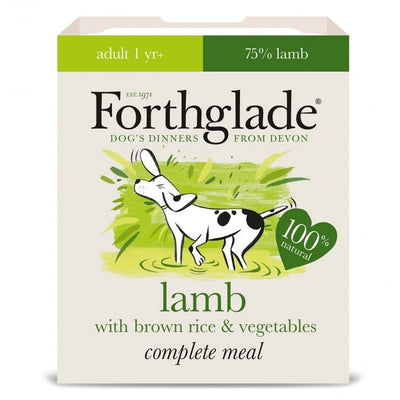 Forthglade Adult Comp Lamb Brown Rice & Veg 395g
