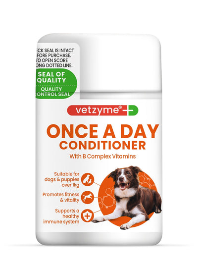 Vetzyme Dog Once A Day Conditioner 30 Tablets