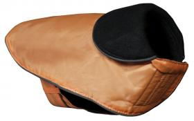 Glitter Raincoat Fleece Lining Orange & Black 18