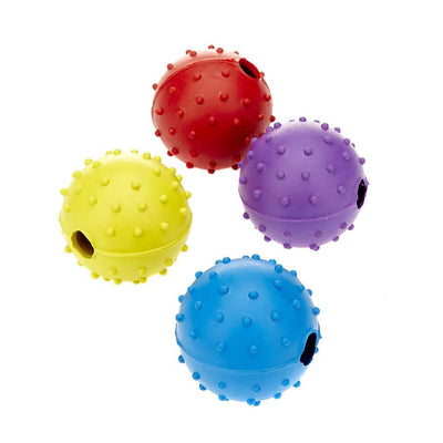 Classic Rubber Pimple Ball With Bell 40mm