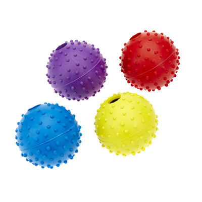 Classic Rubber Pimple Ball With Bell 60mm