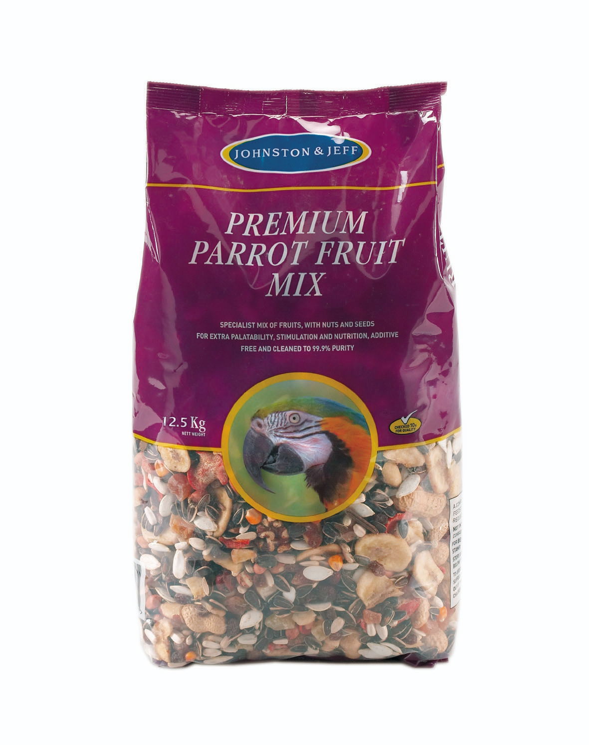 J&j Premium Parrot Fruit Mix 12.75kg