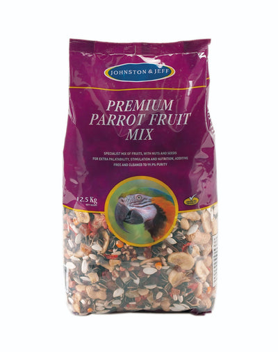 J&j Premium Parrot Fruit Mix 12.75kg