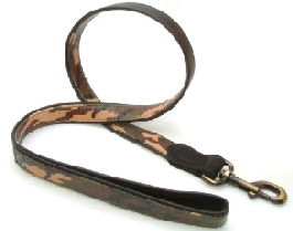 Leather Lead Combat 25mm X 100cm