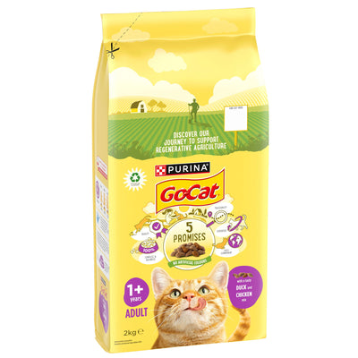 Go-Cat Adult Cat With Chicken & Duck 2kg