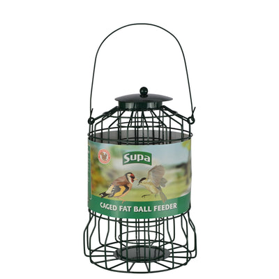 Supa Caged Fat Ball Feeder 25cm (10 Inch)