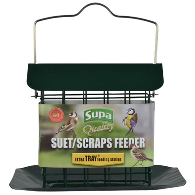 Supa Premium Suet Block - Scrap Feeder With Tray