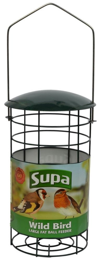 Supa Fat Ball Feeder Green Lge