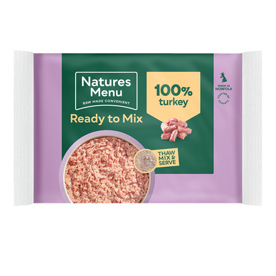Natures Menu Ready to Mix Turkey 400g